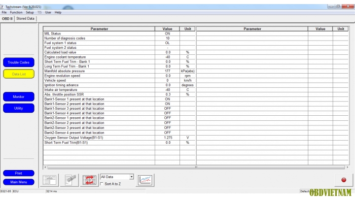 Phần mềm chẩn đoán Toyota Techstream Ver 9.20.021 ( Tháng 09/2014 ))