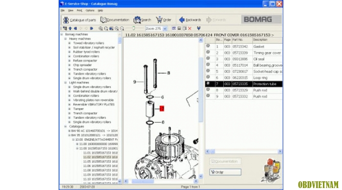 Phần mềm tra mã phụ tùng BOGMA EPC  2013